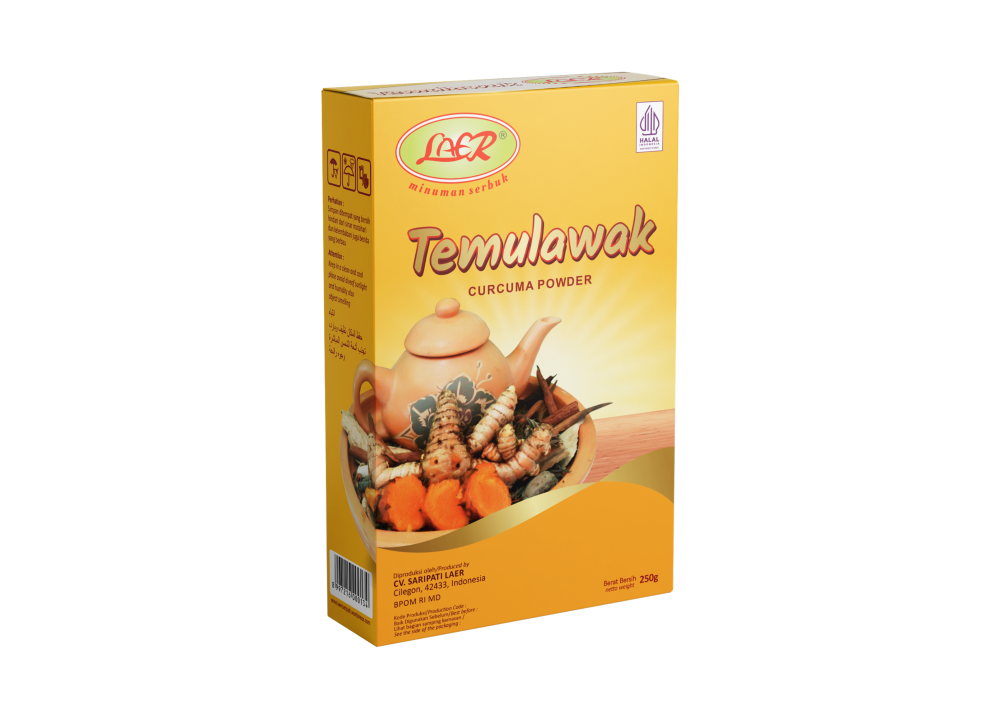 Temulawak Serbuk Instan